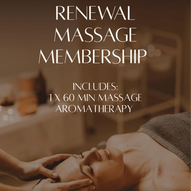 Renewal Massage Membership 