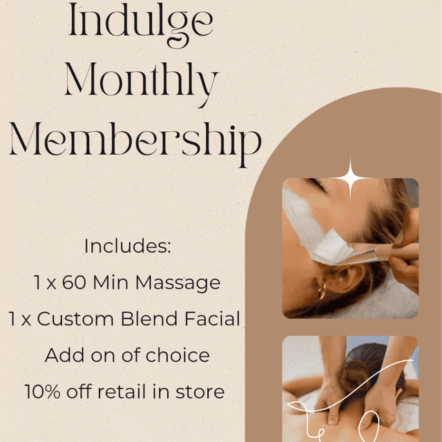 Indulge Monthly Membership 